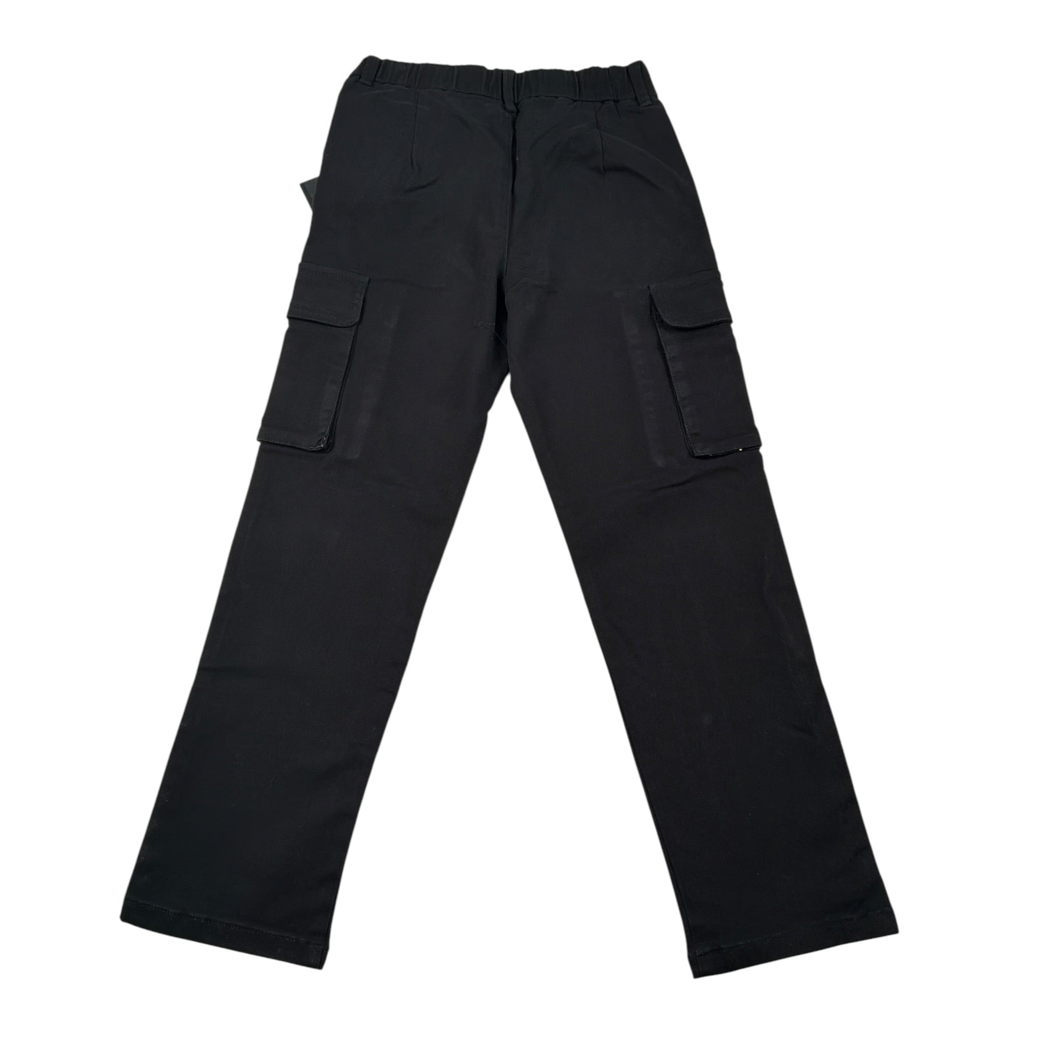 Refrigiwear Pantalone Tinta Nita con Elastico In Vita Nero per Bambino RB1304W25X NERO REFRIGIWEAR 