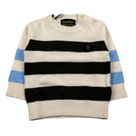 Refrigiwear Maglia Girocollo Fantasia A Righe Beige per Bambino RB1322W25 BEIGE REFRIGIWEAR 