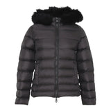 Refrigiwear Giubbino tinta unita con Cappuccio E Zip Nero per Bambina RG1419W25 NERO REFRIGIWEAR 