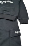 Refrigiwear Completo 2 Pezzi Felpa-Pantalone tinta unita Nero per Bambina RG1481W25 NERO REFRIGIWEAR 