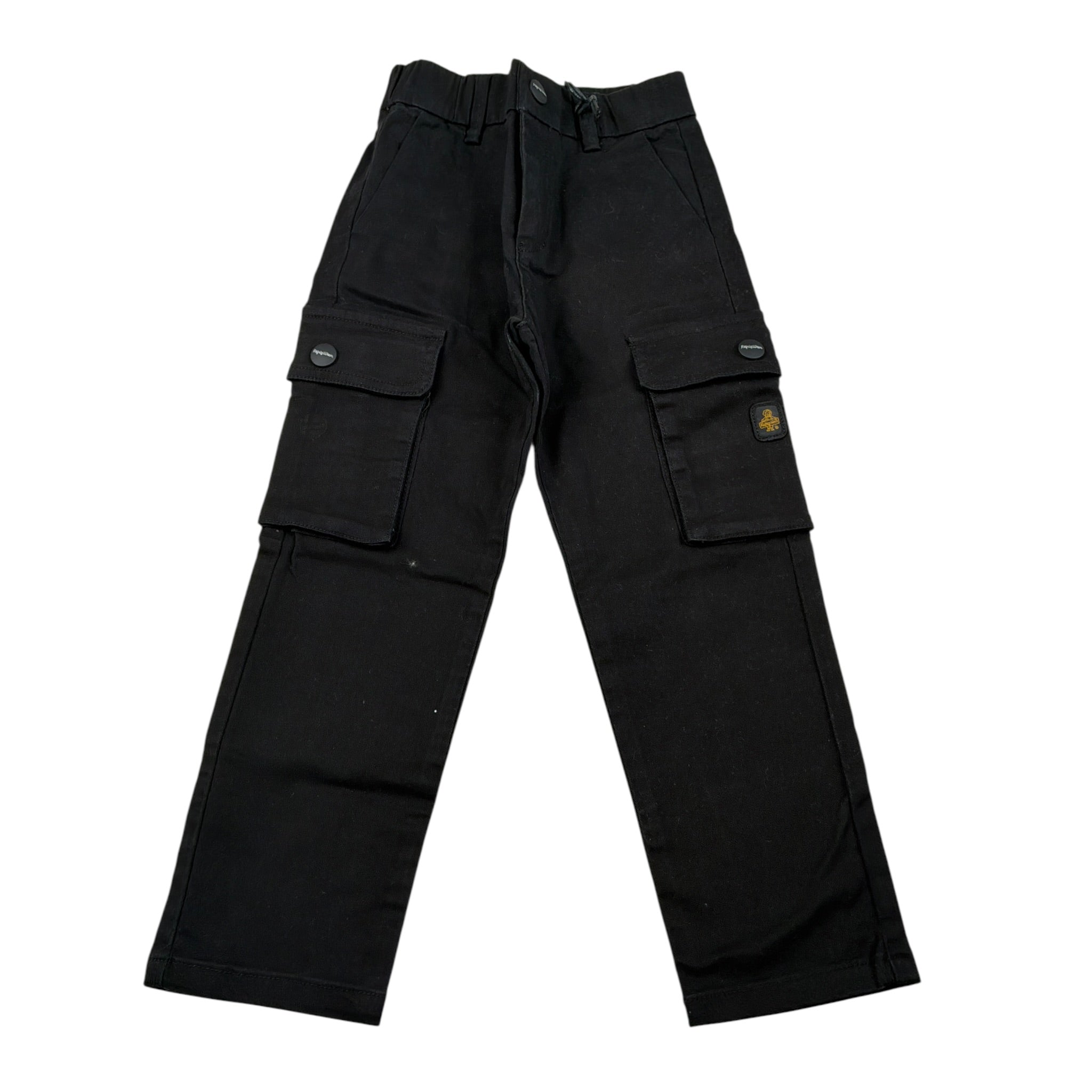 Refrigiwear Pantalone tinta unita con Elastico In Vita Nero per Bambino RN1204W25J NERO REFRIGIWEAR 