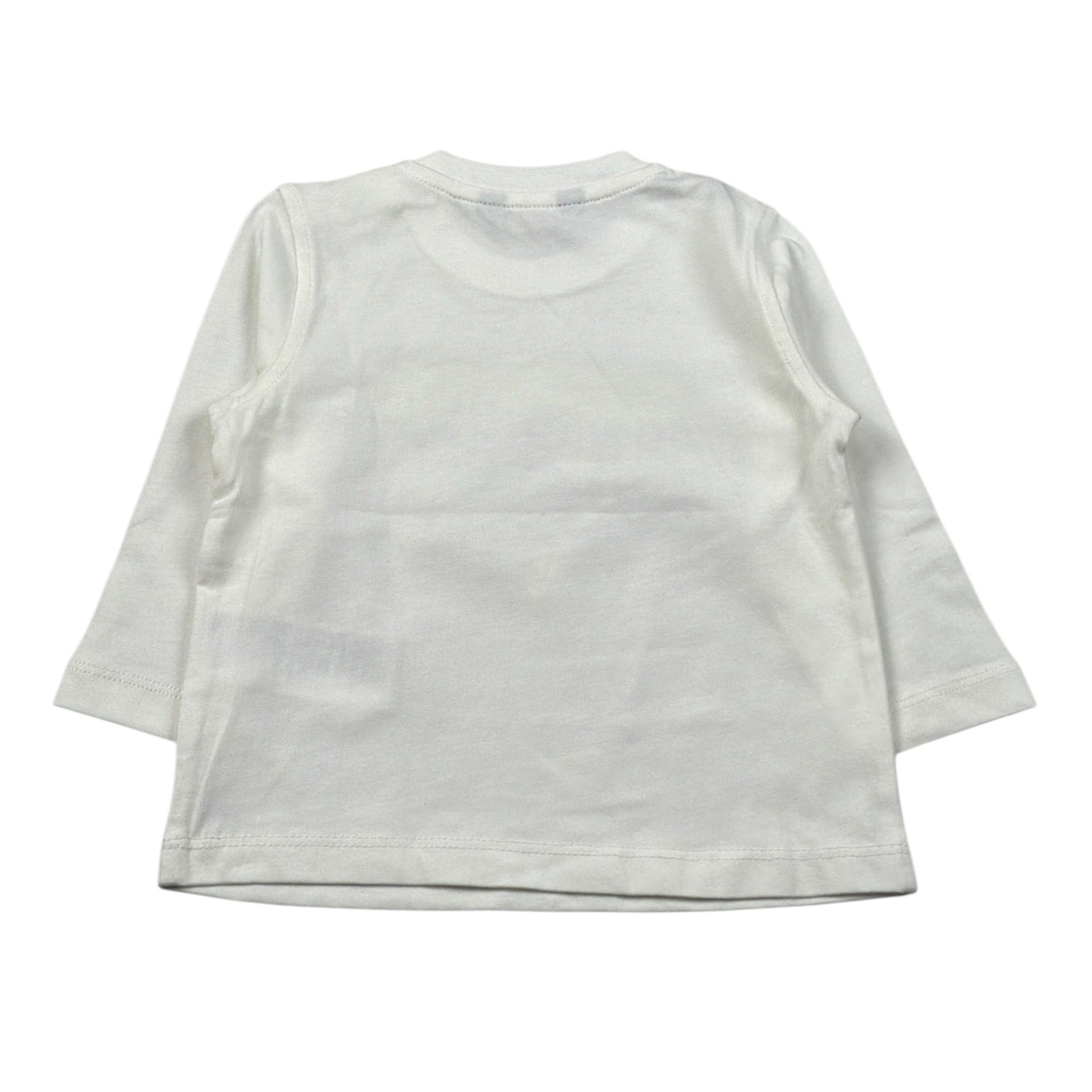Refrigiwear Shirt Girocollo tinta unita con Stampa Bianco per Neonato RN1241W25 BIANO REFRIGIWEAR 