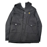 Refrigiwear Giubbino tinta unita con Zip E Cappuccio Nero per Bambino RW110 NERO REFRIGIWEAR 