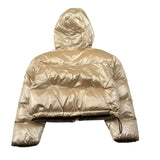Refrigiwear Giubbino tinta unita con Cappuccio Beige per Bambina RWG961 BEIGE REFRIGIWEAR 