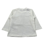Refrigiwear Shirt Girocollo tinta unita con Logo Bianco per Neonato RWN801 BIANCO REFRIGIWEAR 