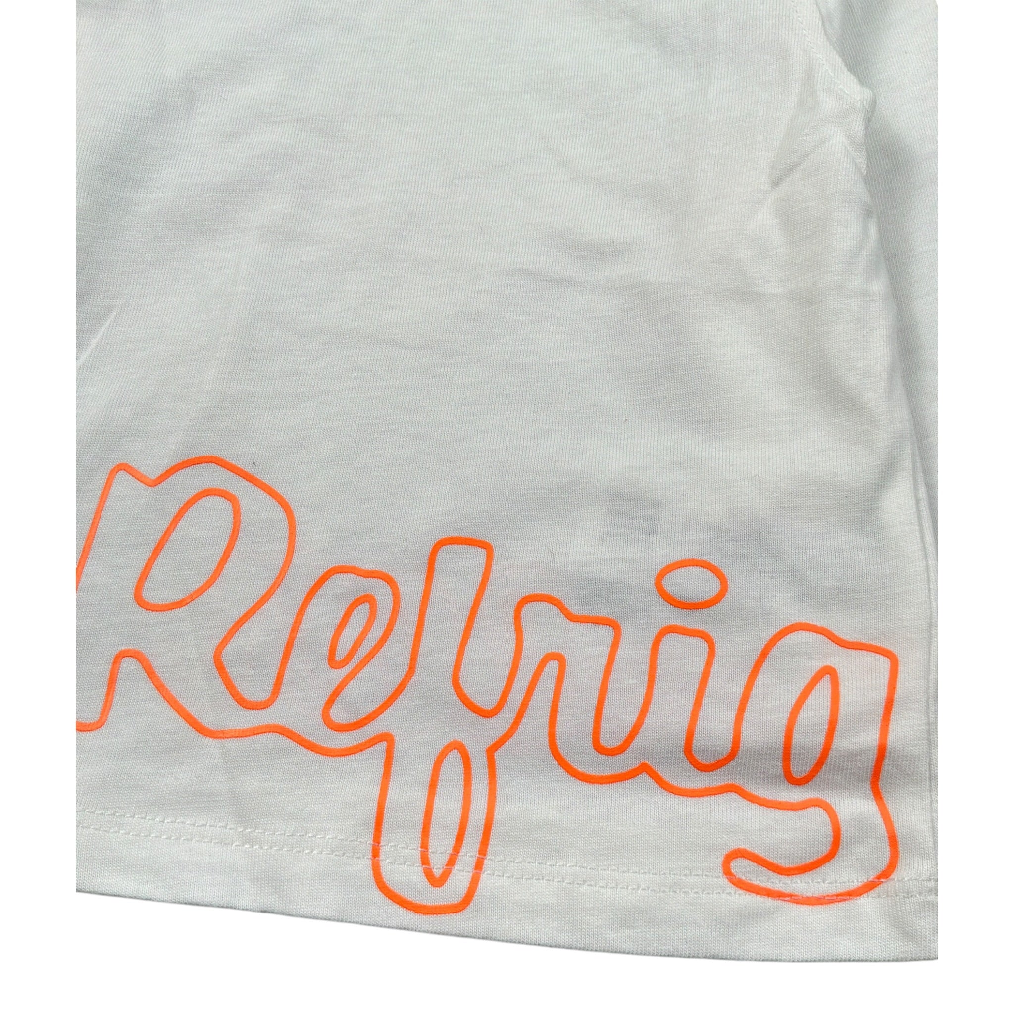 Refrigiwear Shirt Girocollo tinta unita con Logo Bianco per Neonato RWN845 BIANCO REFRIGIWEAR 