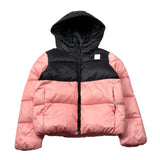 Refrigue Giubbino tinta unita con Zip Nero/Rosa per Bambina 2831O000031JXX NERO/ROSA REFRIGUE 