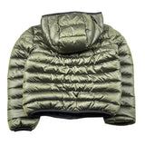 Refrigue Giubbino tinta unita con Cappuccio E Zip Reversibile Nero/Verde per Bambino 2831O000032 NERO/VERDE REFRIGUE 