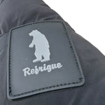 Refrigue Giubbino tinta unita con Cappuccio E Zip Nero per Bambino 2831O00029 NERO REFRIGUE 