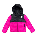 Refrigue Giubbino Bicolore con Cappuccio Fuxia per Neonata 2881O0015 FUXIA REFRIGUE 