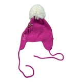 Regina By Angela Maffei Cappello Bicolore con Pon Pon Fuxia per Bambina WKWK FUXIA REGINA BY ANGELA MAFFEI 