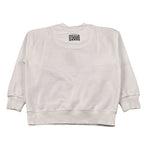 Replay Felpa Chiusa Girocollo tinta unita Bianco per Bambino 23978 BIANCO REPLAY 
