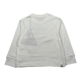 Replay Shirt Girocollo tinta unita con Stampa Bianco per Bambino SB7125 BIANCO REPLAY 