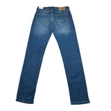 Replay Jeans tinta unita con Girovita Regolabile Blu per Bambino SB9105050 BLU REPLAY 