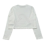 Replay Shirt Girocollo tinta unita Bianco per Bambina SG7147 BIANCO REPLAY 