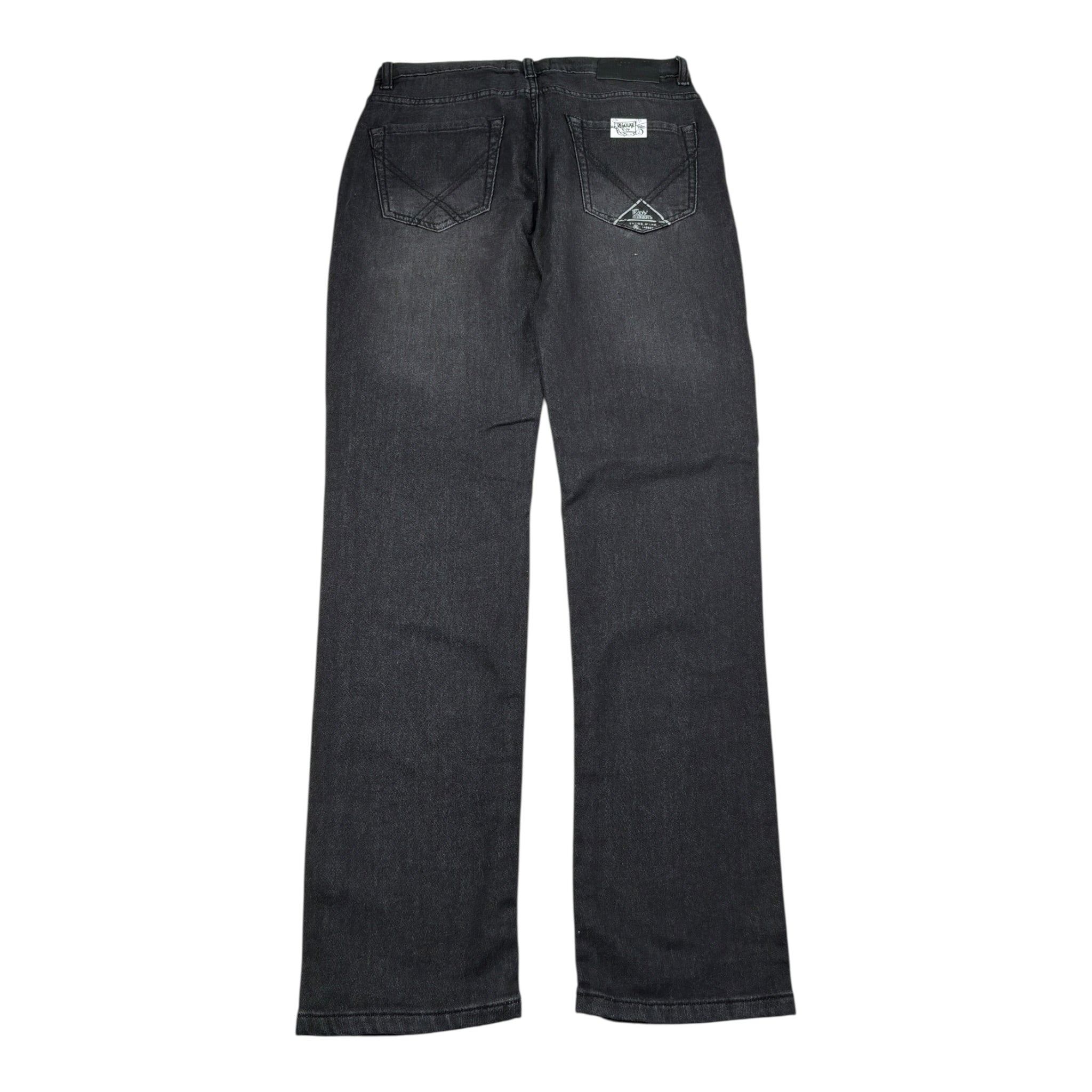 Roy Roger'S Jeans tinta unita con Girovita Regolabile Nero per Bambino RF118 NERO ROY ROGER'S 