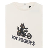 Roy Roger'S Shirt tinta unita con Stampa Bianco per Neonato RF187 BIANCO ROY ROGER'S 