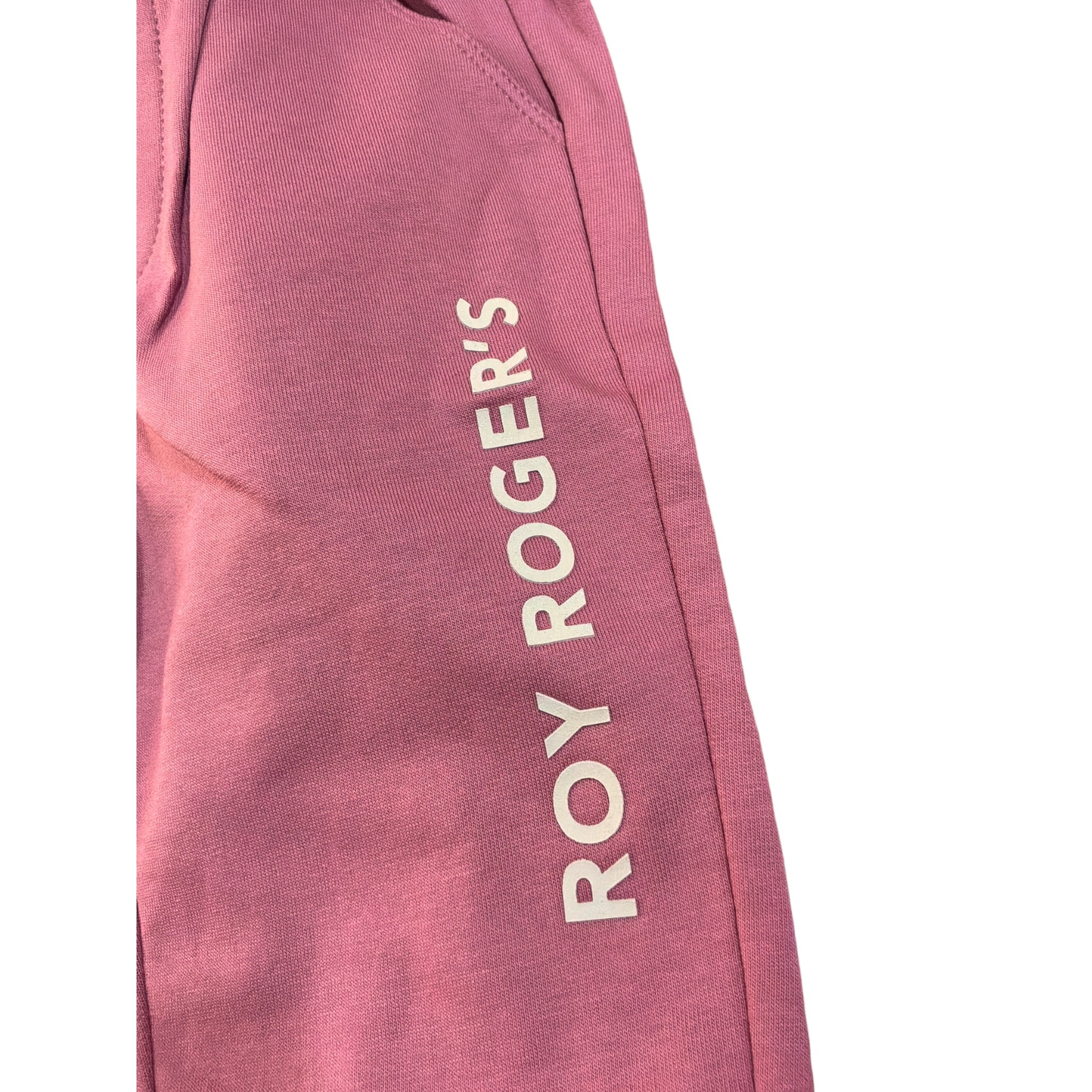 Roy Roger'S Pantalone Modello Tuta tinta unita con Stampa Rosa per Neonata RF188A ROSA ROY ROGER'S 