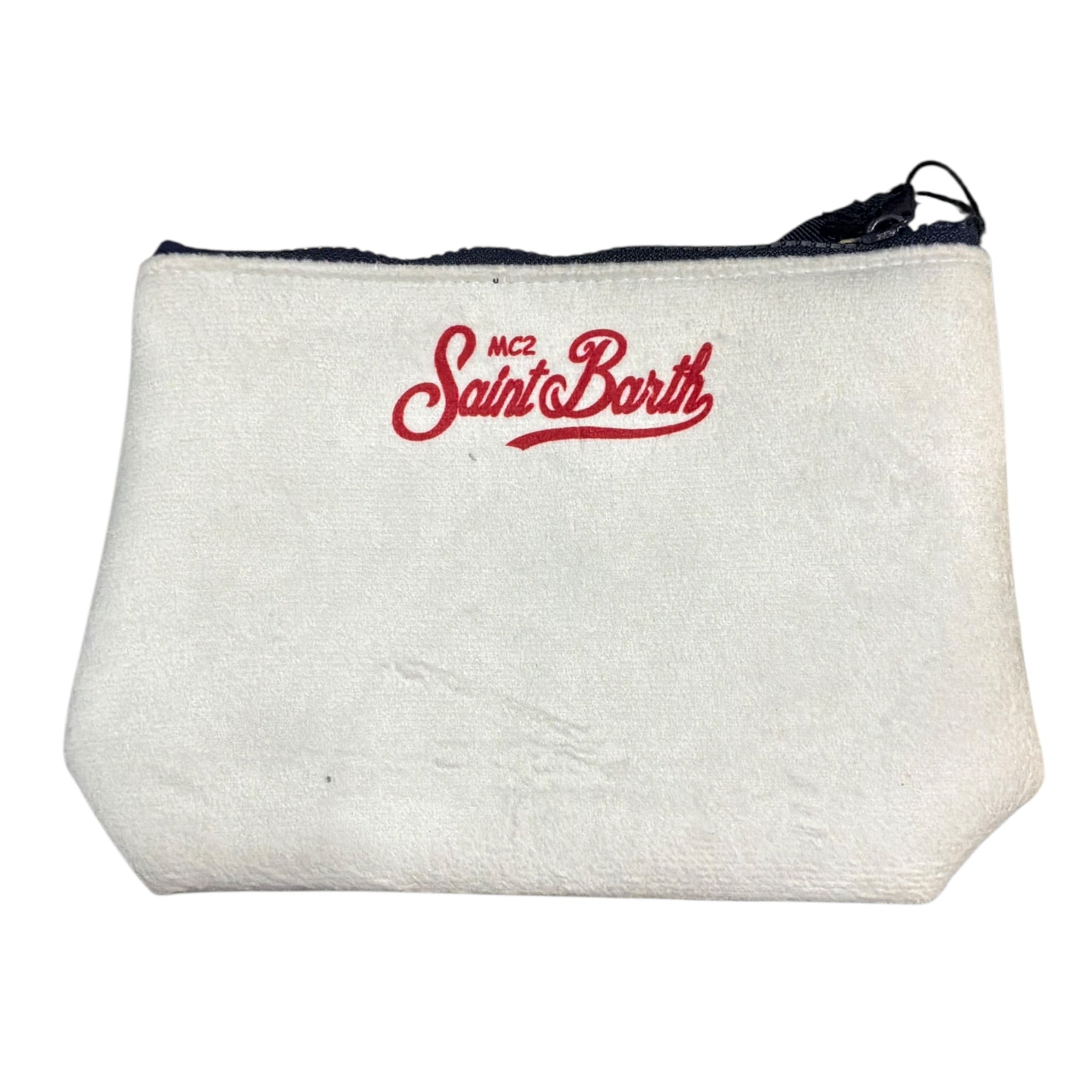 Saint Barth Borsello tinta unita con Stampa Bianco per Bambino ALI0002 BIANCO SAINT BARTH 