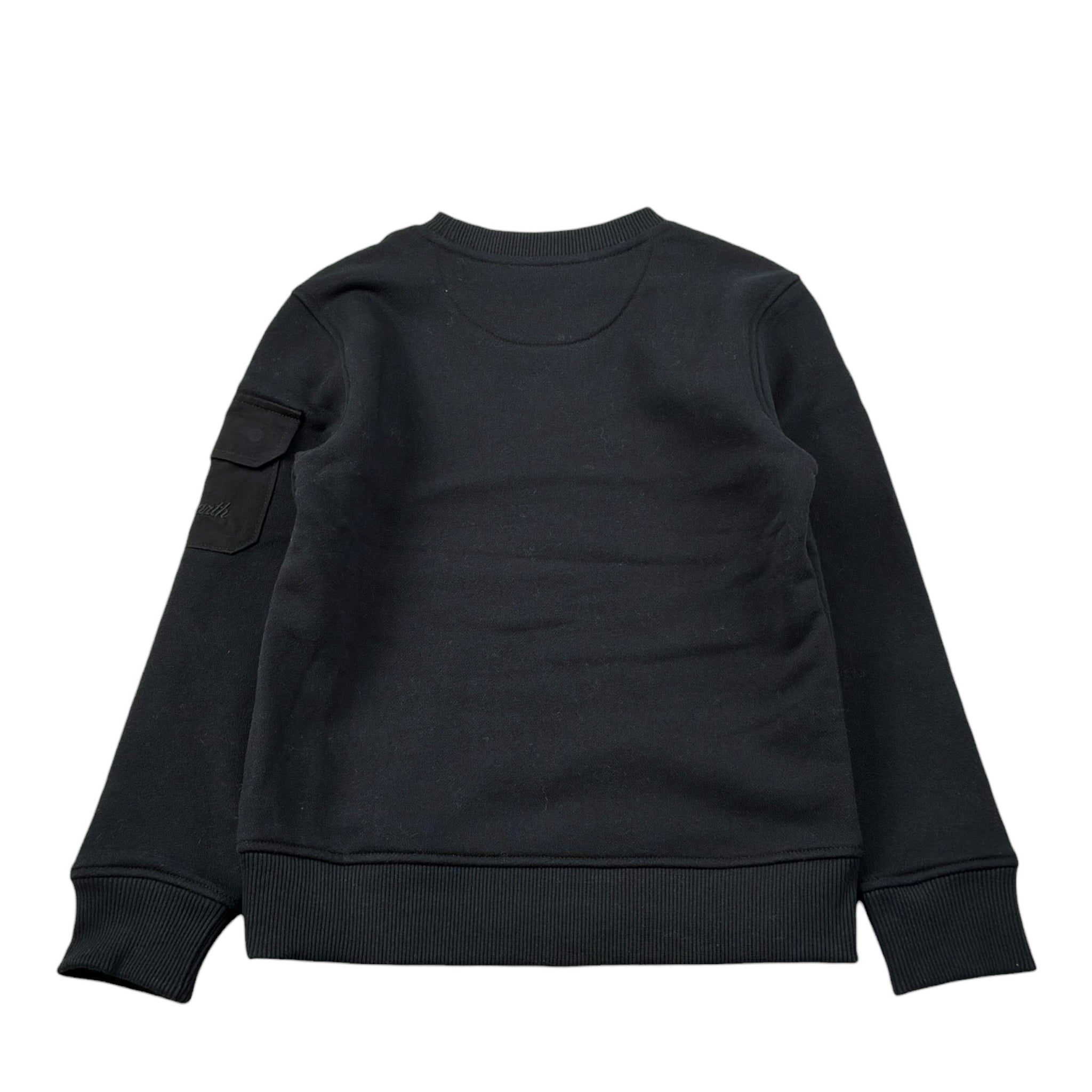 Saint Barth Felpa tinta unita Girocollo Blu per Bambino AROM BLU SAINT BARTH 