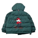 Saint Barth Giubbino tinta unita con Cappuccio Verde per Bambino BAX006J VERDE SAINT BARTH 