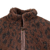 Saint Barth Giubbino Teddy tinta unita Fantasia Maculata Marrone per Bambina BERCY MARRONE SAINT BARTH 