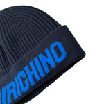 Saint Barth Cappello tinta unita con Stampa Blu per Bambina BIRICHINO BLU SAINT BARTH 