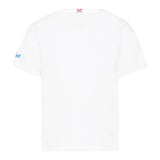 Saint Barth T-Shirt Girocollo tinta unita con Stampa Bianco per Bambino CAM000100865I BIANCO SAINT BARTH 