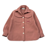 Saint Barth Cappotto tinta unita con Stampe Rosa per Bambina CAMBRY ROSA SAINT BARTH 