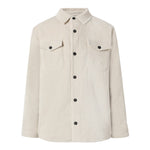 Saint Barth Giubbino Modello Camicia con Bottoni Beige per Bambino CHALET BEIGE SAINT BARTH 