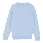 Saint Barth Maglia tinta unita con Stampa Azzurro per Bambino DOU000101673I AZZURRO SAINT BARTH 