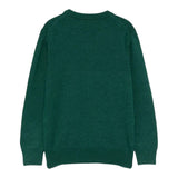 Saint Barth Maglia tinta unita con Stampa Verde per Bambino DOU000101675I VERDE SAINT BARTH 