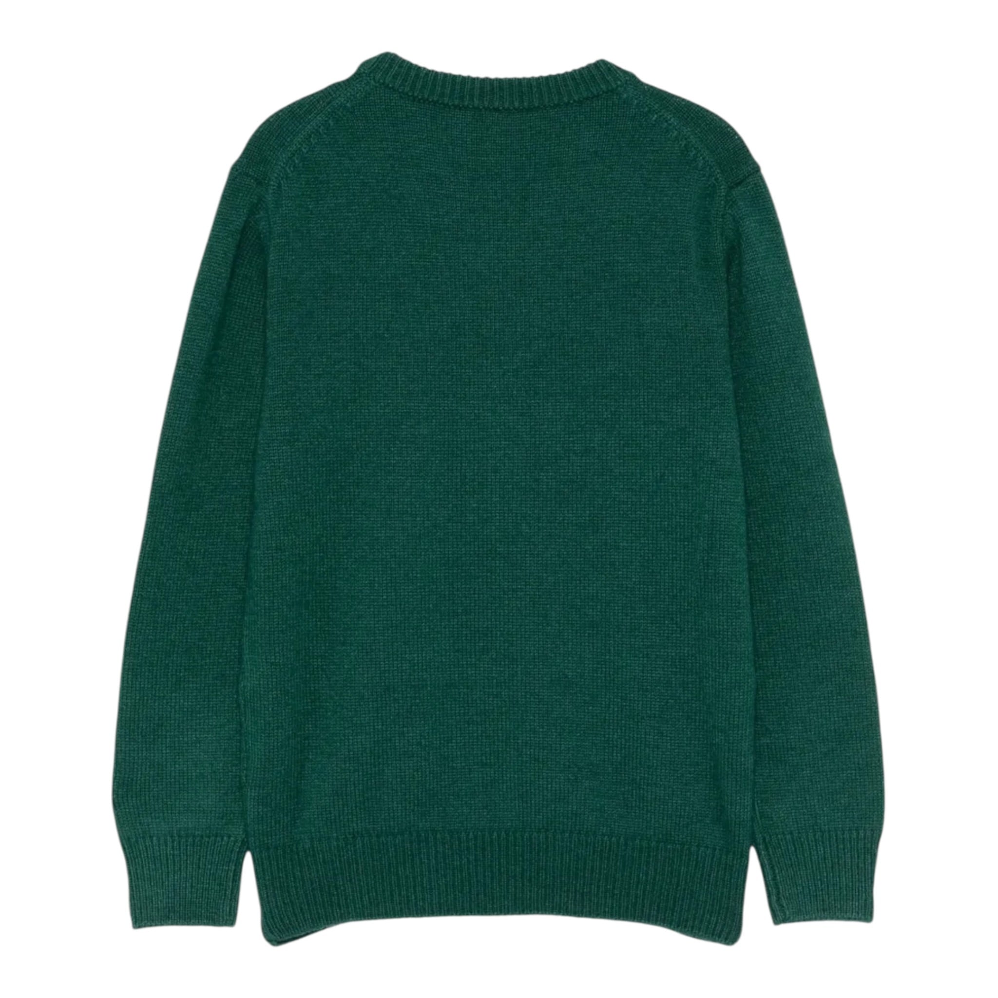 Saint Barth Maglia tinta unita con Stampa Verde per Bambino DOU000101675I VERDE SAINT BARTH 