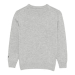 Saint Barth Maglia tinta unita con Stampa Grigio per Neonato DOU000101681L GRIGIO SAINT BARTH 