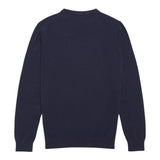 Saint Barth Maglia tinta unita con Stampa Blu per Bambino DOU000602435I BLU SAINT BARTH 