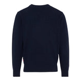 Saint Barth Maglia Girocollo tinta unita Blu per Bambino DOU001024531 BLU SAINT BARTH 