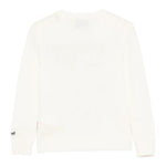 Saint Barth Maglia Girocollo tinta unita con Stampa Panna per Bambino DOU001900342L PANNA SAINT BARTH 