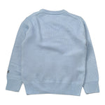Saint Barth Maglia tinta unita con Ricamo Azzurro per Bambino DOUGLASSC AZZURRO SAINT BARTH 