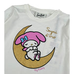 Saint Barth Completo Pigiama 2Pz Shirt-Pantalone Bianco per Bambina DREAMYG BIANCO SAINT BARTH 