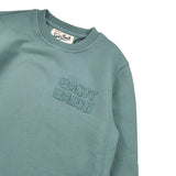 Saint Barth Felpa tinta unita Girocollo Verde per Bambino HULTOOON VERDE SAINT BARTH 