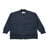 Saint Barth Felpa con Zip tinta unita Blu per Bambino JACKSON BLU SAINT BARTH 