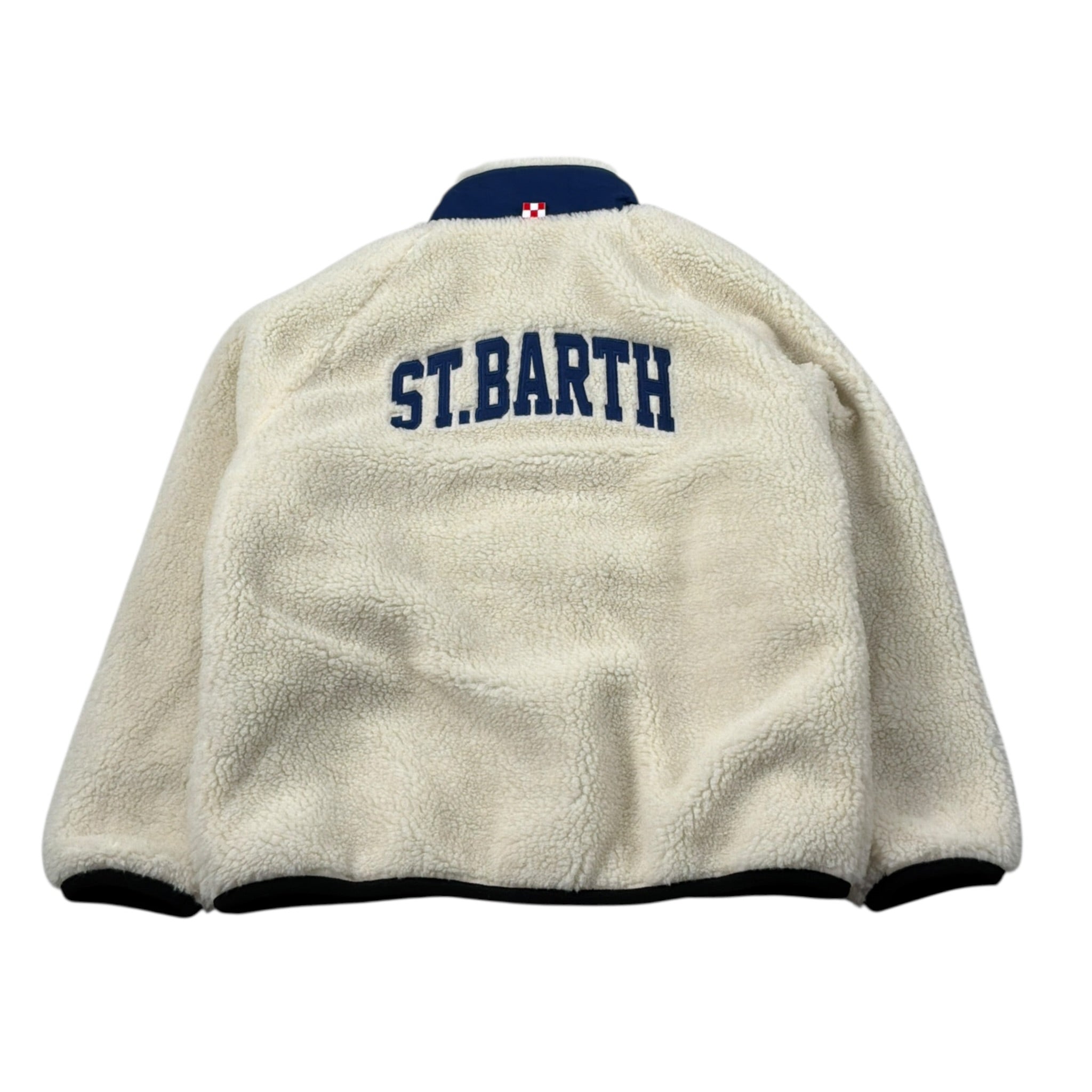 Saint Barth Giubbino Teddy tinta unita con Zip Panna per Bambino JEYSTONE PANNA SAINT BARTH 
