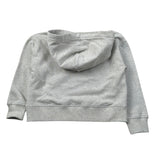 Saint Barth Felpa Chiusa con Cappuccio tinta unita con Stampa Grigio per Bambina MINDY771 GRIGIO SAINT BARTH 