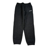 Saint Barth Pantalone Modello Tuta In Lurex Nero per Bambina ODA0008 NERO SAINT BARTH 