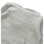 Saint Barth Felpa tinta unita con Cappuccio Grigio per Bambino OLIVER GRIGIO SAINT BARTH 