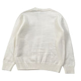 Saint Barth Maglia Tina Unita con Stampa Girocollo Panna per Bambina PRINCESDIVA PANNA SAINT BARTH 