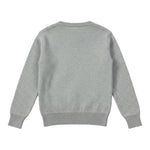 Saint Barth Maglia tinta unita Girocollo con Stampa Grigio per Bambino RICHIE GRIGIO SAINT BARTH 