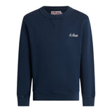 Saint Barth Felpa Chiusa Girocollo tinta unita Blu per Bambino SB61EMB BLU SAINT BARTH 