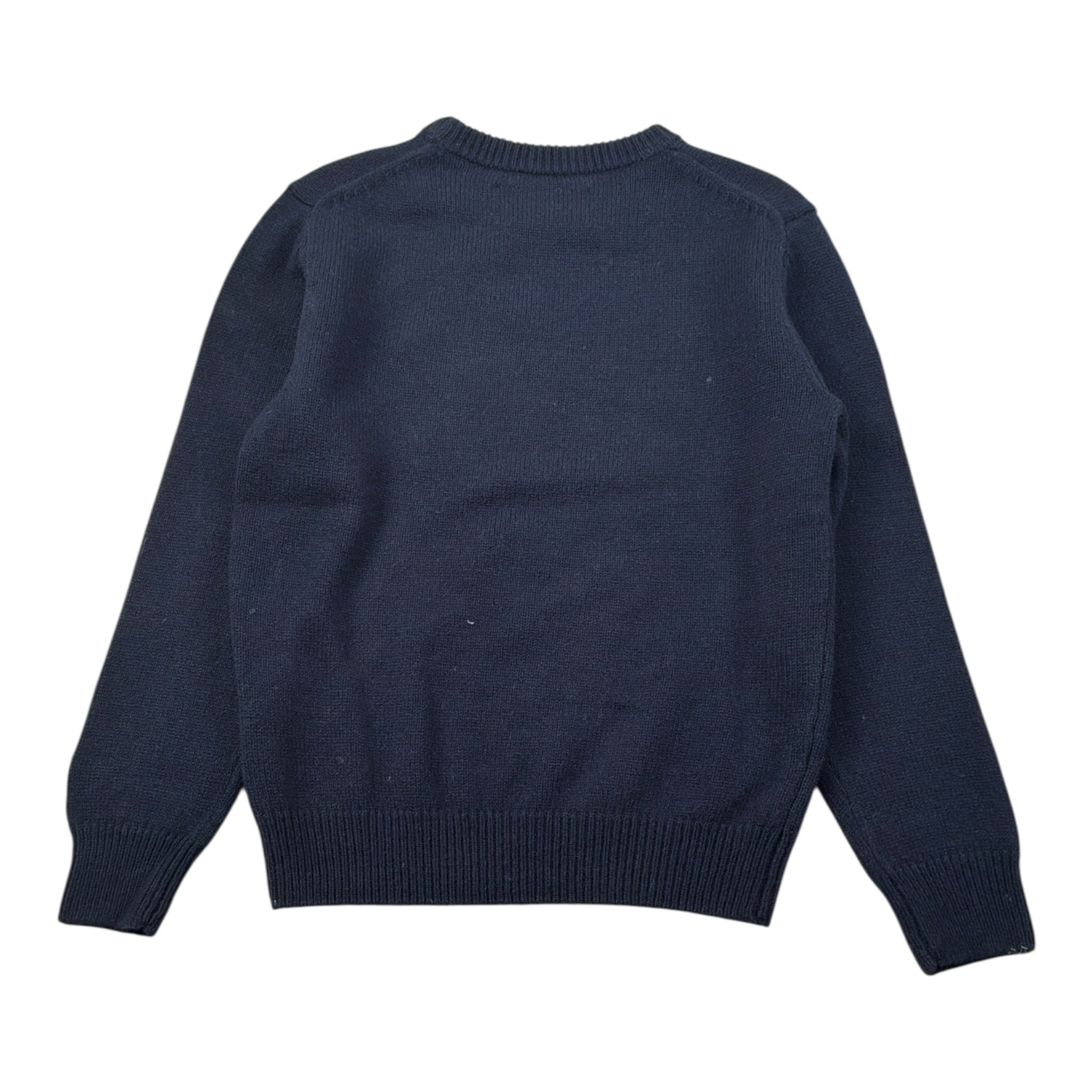 Saint Barth Maglia tinta unita Girocollo con Stampa Blu per Bambino SNOOPYLATIN BLU SAINT BARTH 