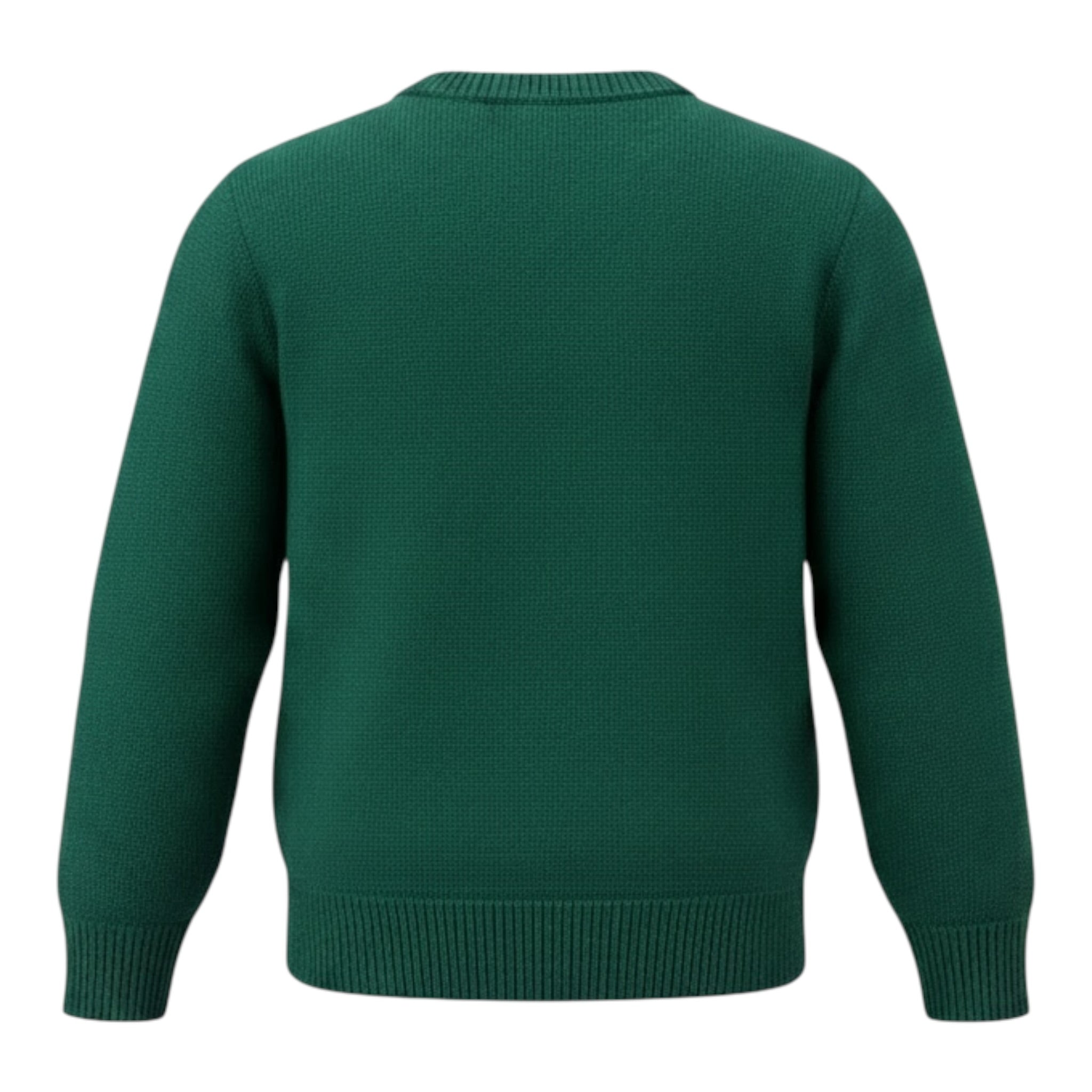Saint Barth Maglia tinta unita con Stampa Verde per Bambino SNOOPYSNOW VERDE SAINT BARTH 
